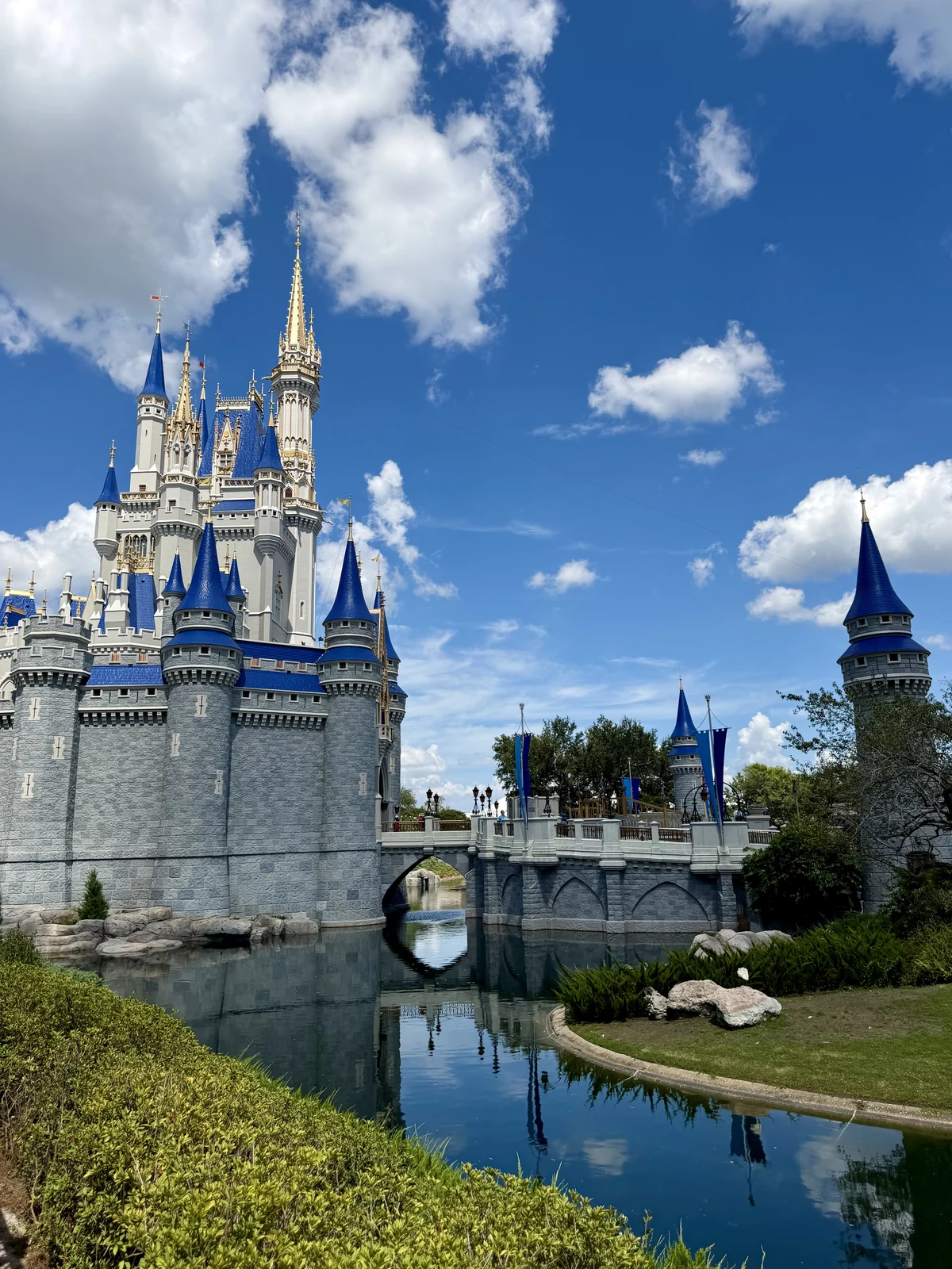Cinderella Castle at Walt Disney World, photographed on Jodie’s travels